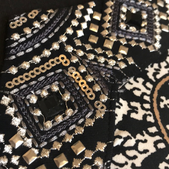 White House Black Market Swing Dress Sz S (4-6) - Picture 7 of 7